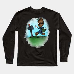 Treeman mail carrier Long Sleeve T-Shirt